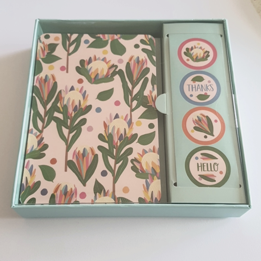 37 Pcs Cactus Note Cards Envelopes Stickers